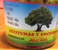 Aceitunas y encurtidos