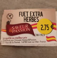 Fuet extra herbes