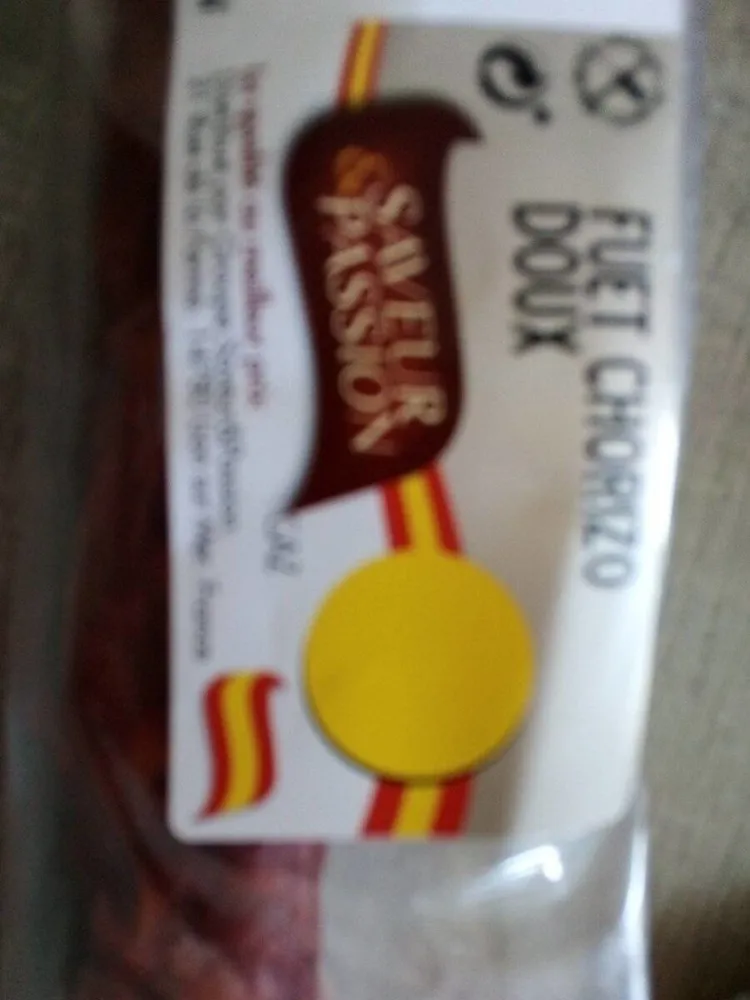 Fuet chorizo doux