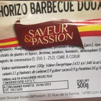 Chorizo barbecue doux