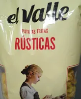 Patatas fritas rústicas