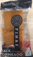 Snack de pan horneado al pimentón