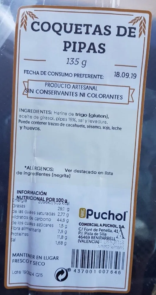 Coquetas de pipas