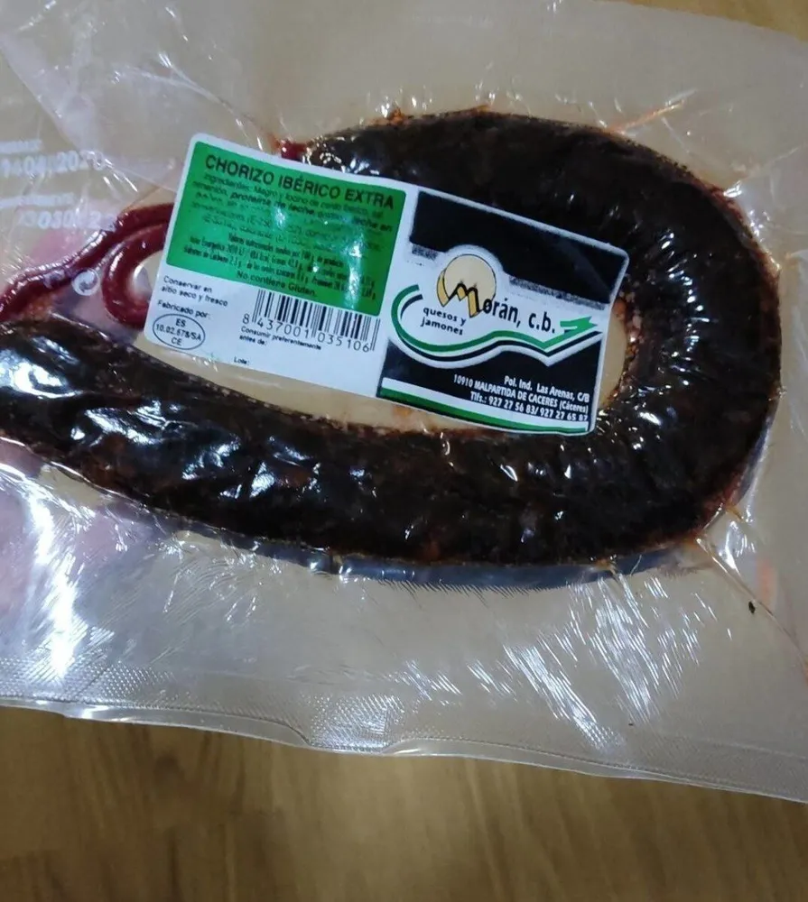 Chorizo ibérico extra Morán cb