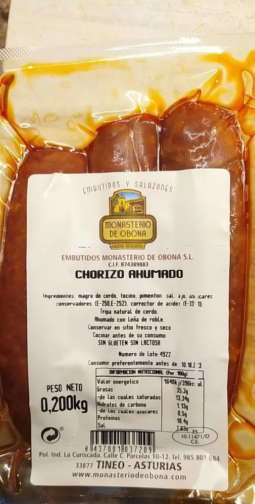 Chorizo ahumado