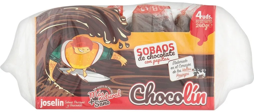Chocolín: sobaos de chocolate