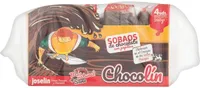 Chocolín: sobaos de chocolate