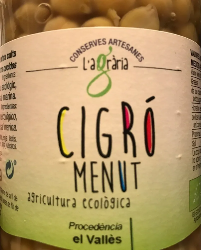 Cigró menut