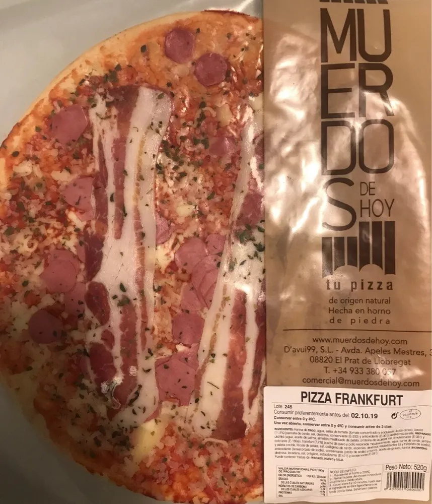 Pizza frankfurt