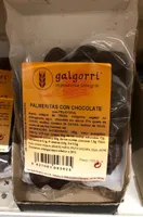 Palmeritas con chocolate
