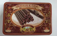 Barquillos al cacao