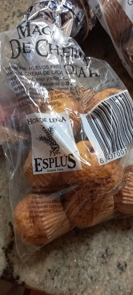 madalenas de chocolate