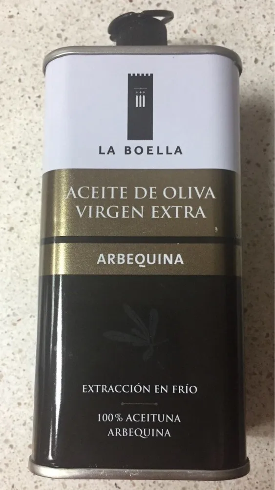 Aceite oliva virgen extra arbequina