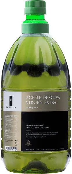 Aceite de oliva virgen extra 100% Arbequina bidón 2 l