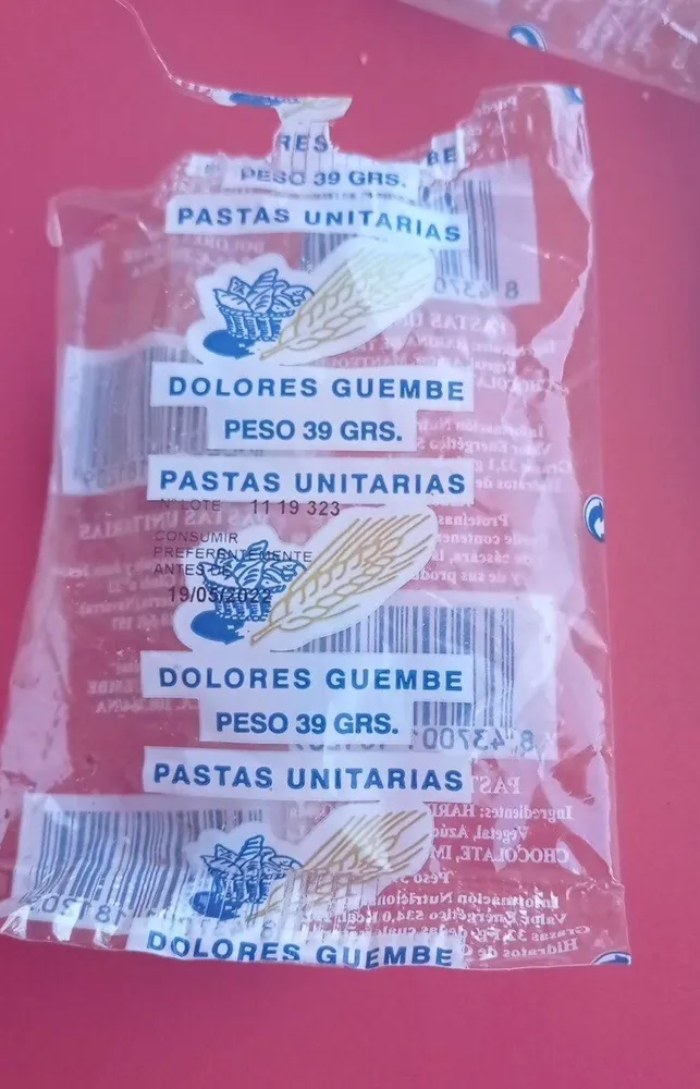 Pastas unitarias