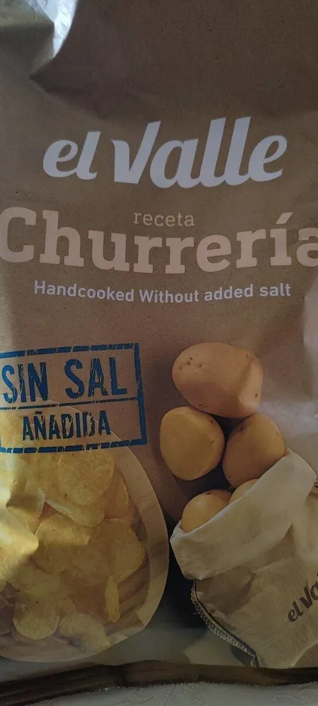 Patatas fritas receta churrería sin sal añadida