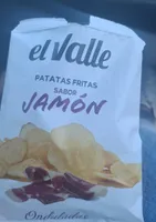 el Valle PATATAS FRITAS SABOR JAMÓN sin GLUTEN GLU
