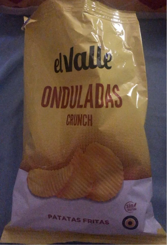 Patatas fritas el Valle Onduladas CRUNCH