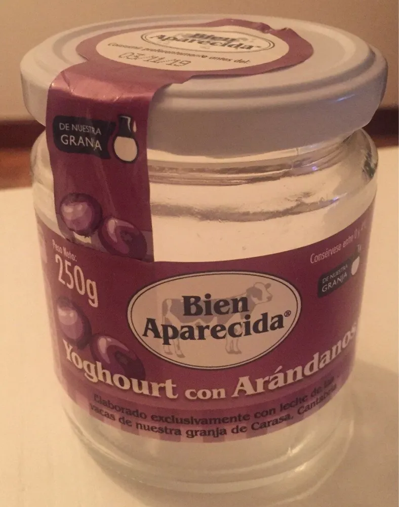 YOGHOURT CON ARANDANOS