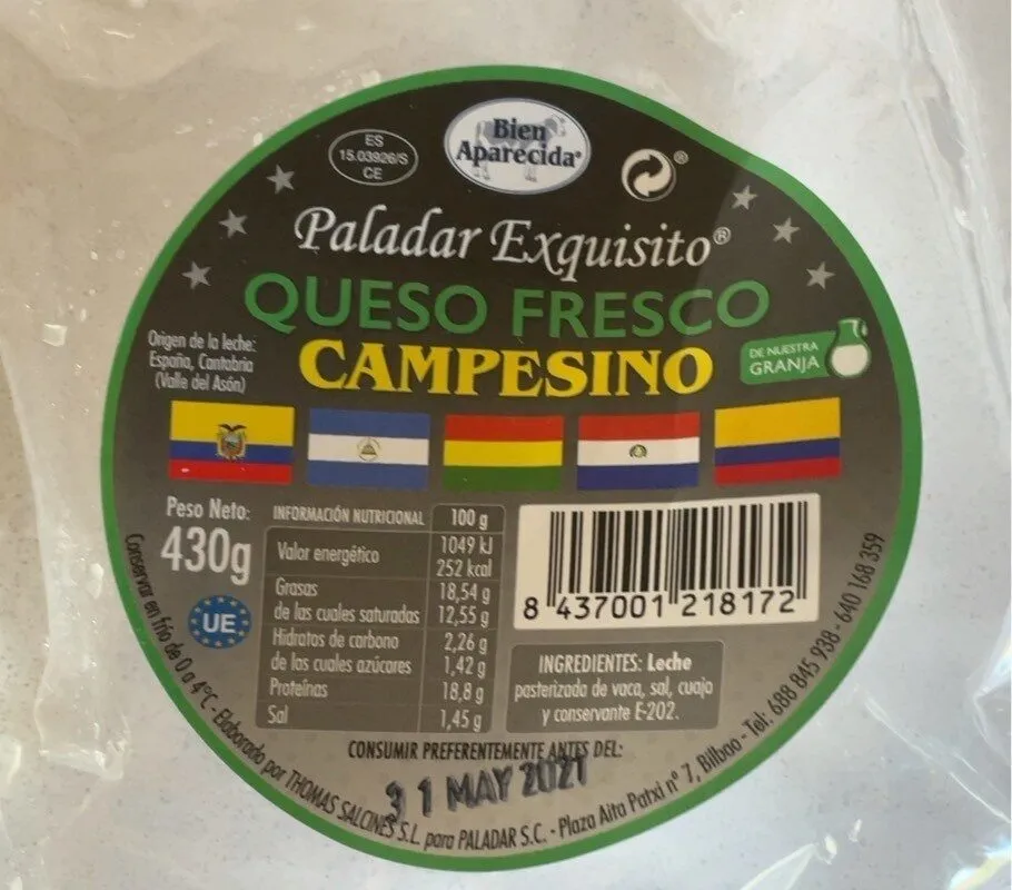 Queso Fresco Campesino