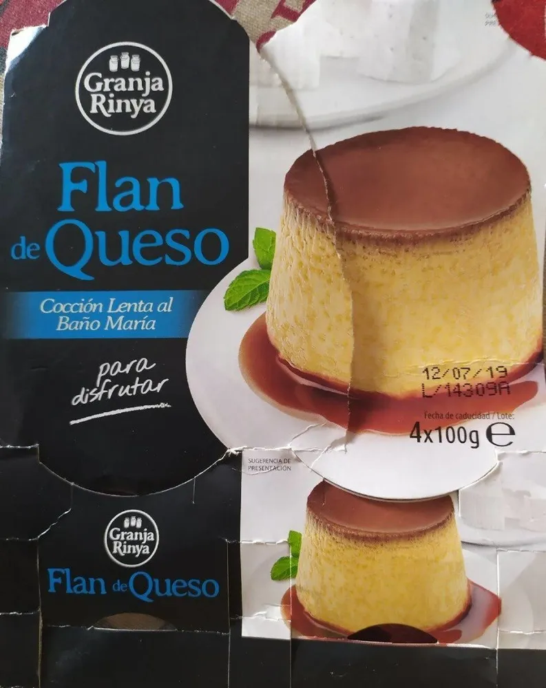 Flan de Queso