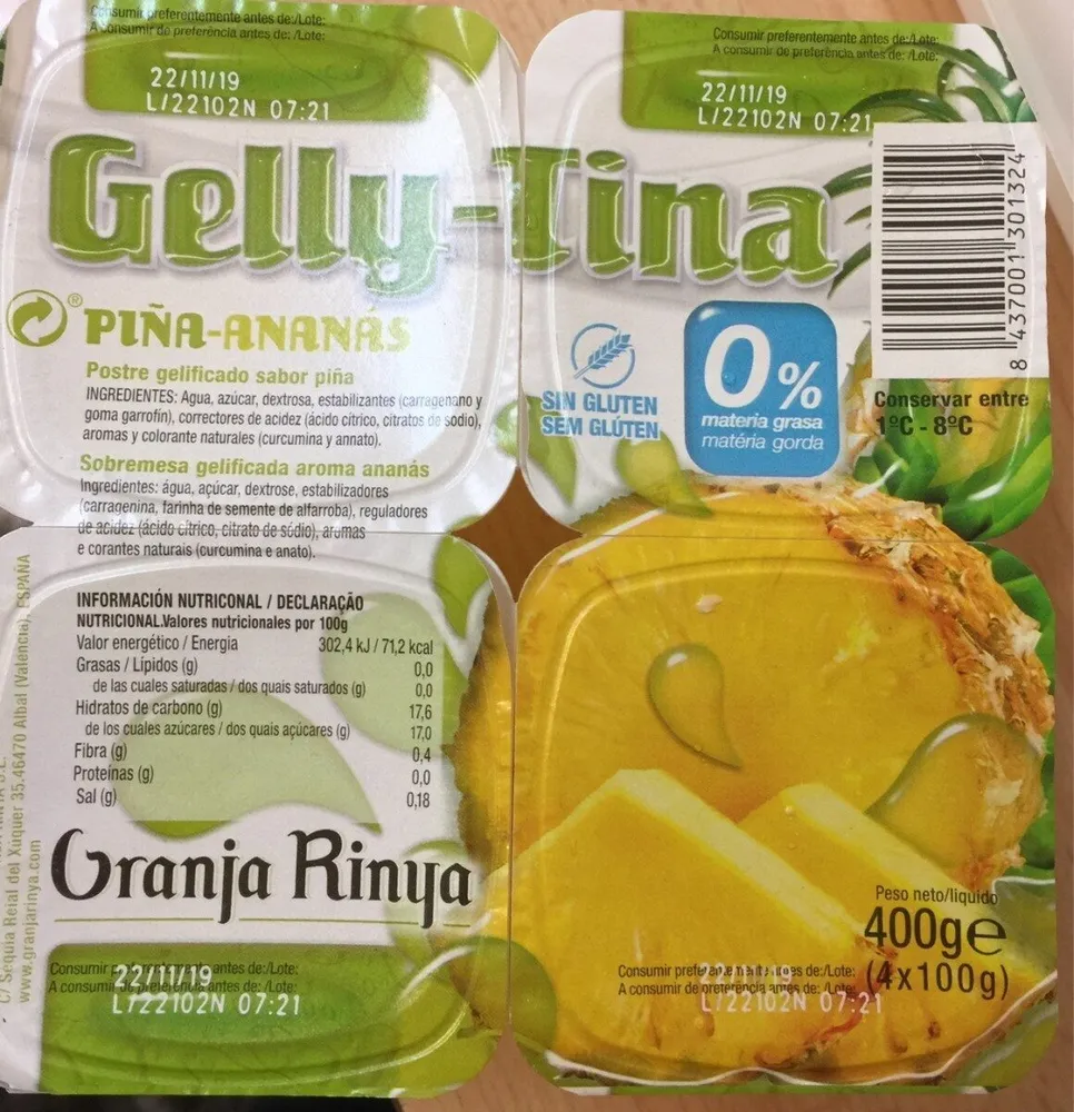Gelly-Tina Piña -Ananas