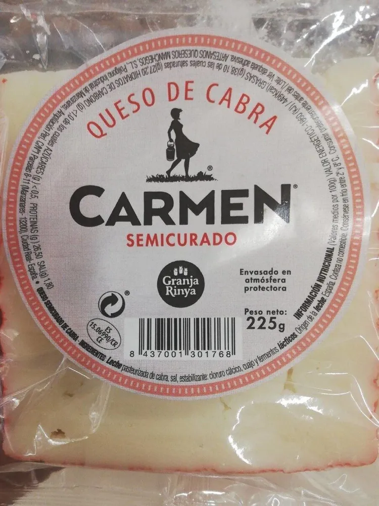 Queso de cabra Semicurado Carmen