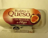 Rulito de queso con mermelada de higo