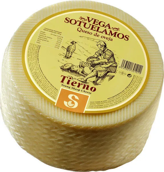 Queso tierno de oveja elaborado con leche pasteurizada