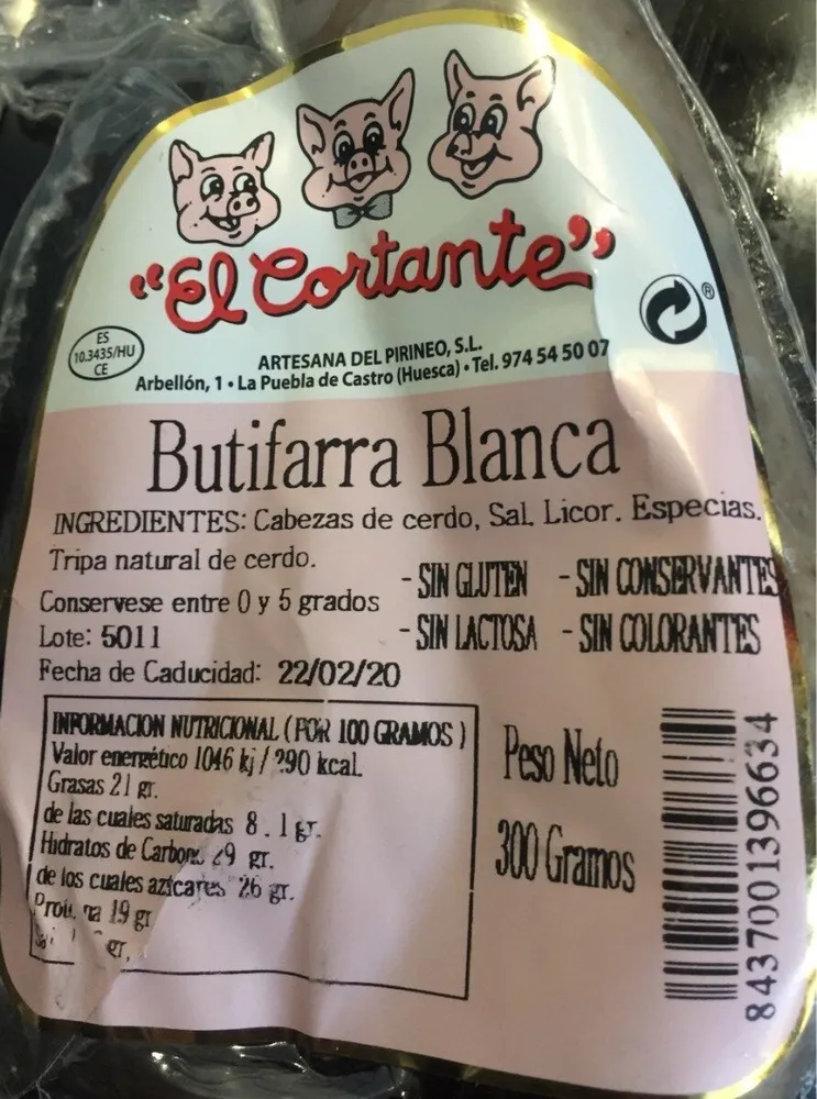 Butifarra blanca