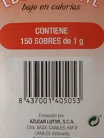 EDULCORANTE bajo en calorías