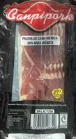 Paleta de cebo ibérica