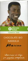 Mascao, chocolate negro sabor naranja 58% cacao