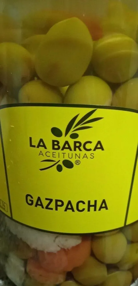 La barca aceitunas gazpacha