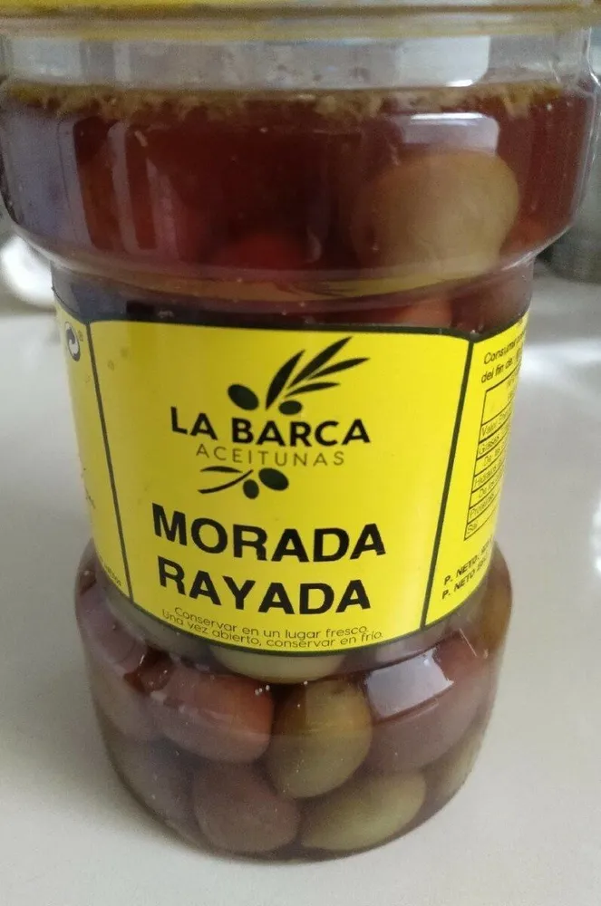 Aceituna Morada Rayada