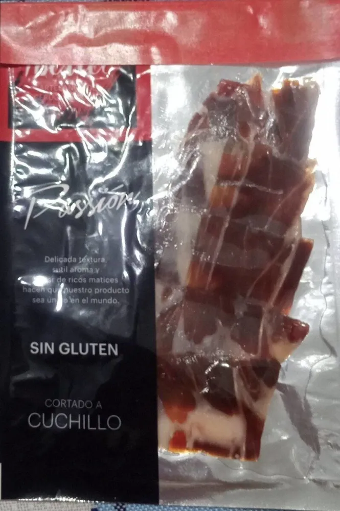 Paleta de bellota 100% ibérica loncheada