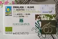 Ensalada de algas en aceites vegetales