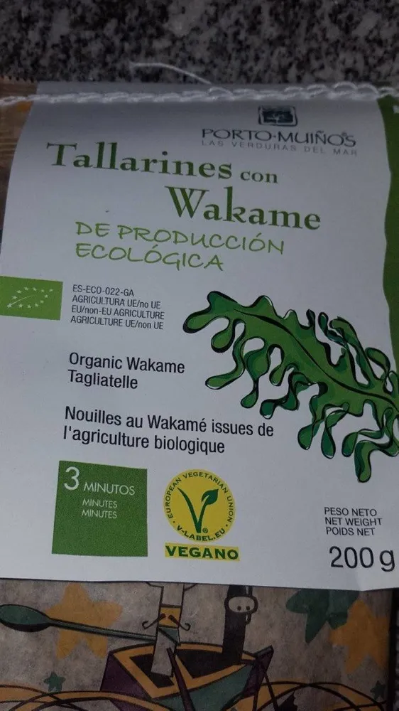 Tagliatelles au wakame