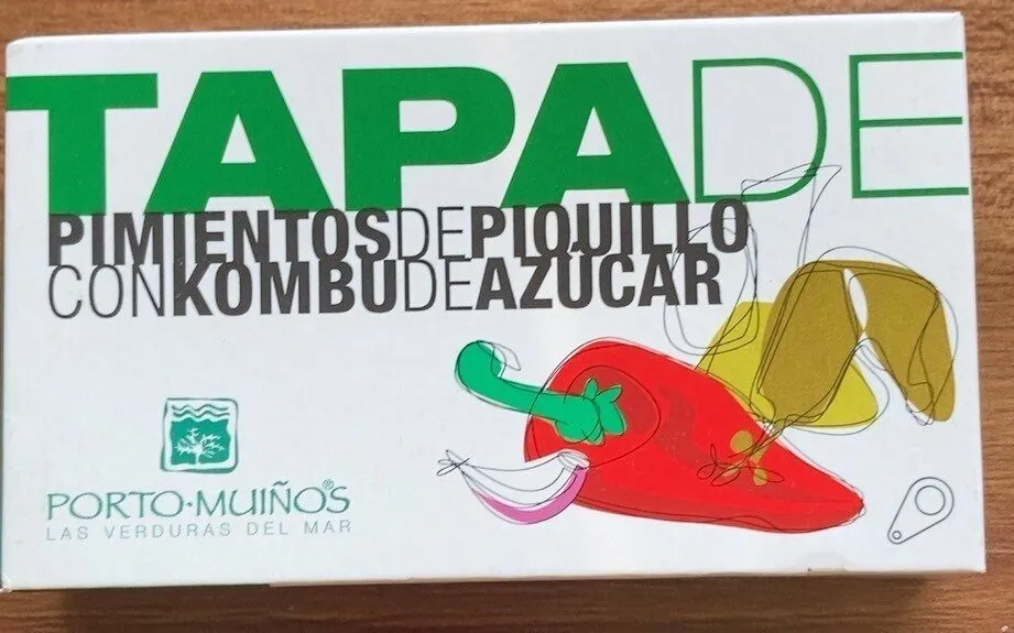 Pimientos de piquillo con kombo de azúcar