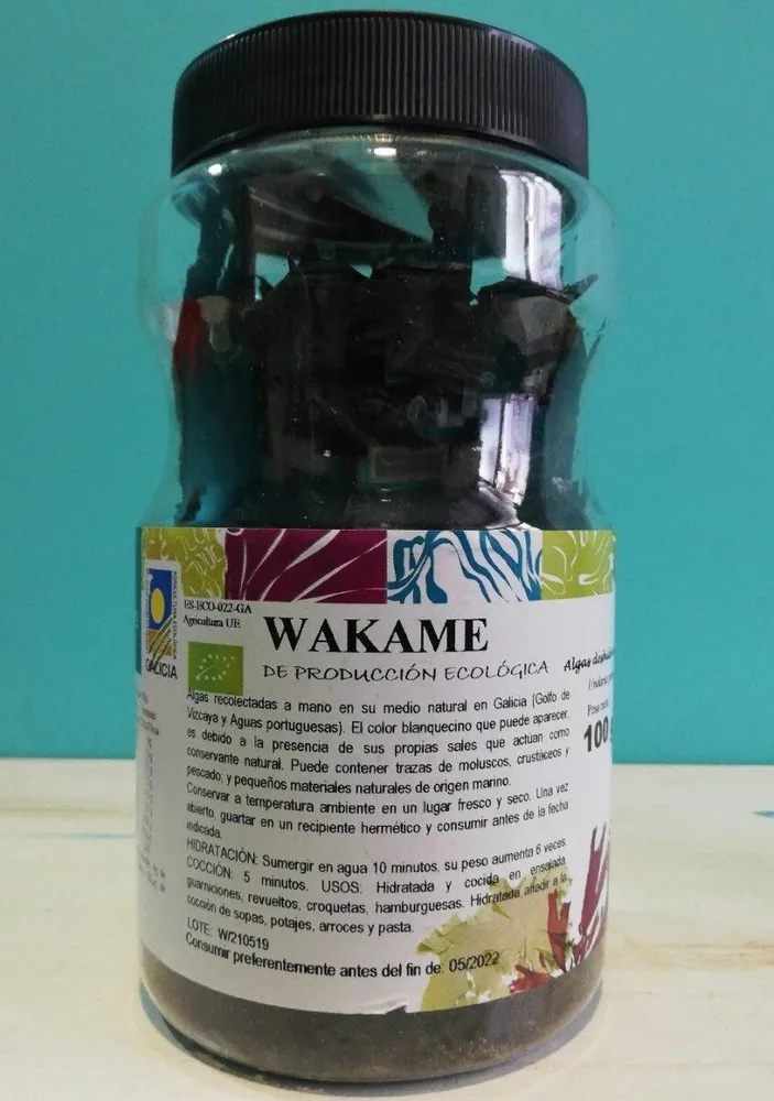 Wakame de producción ecológica
