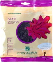 Algas deshidratadas nori copos