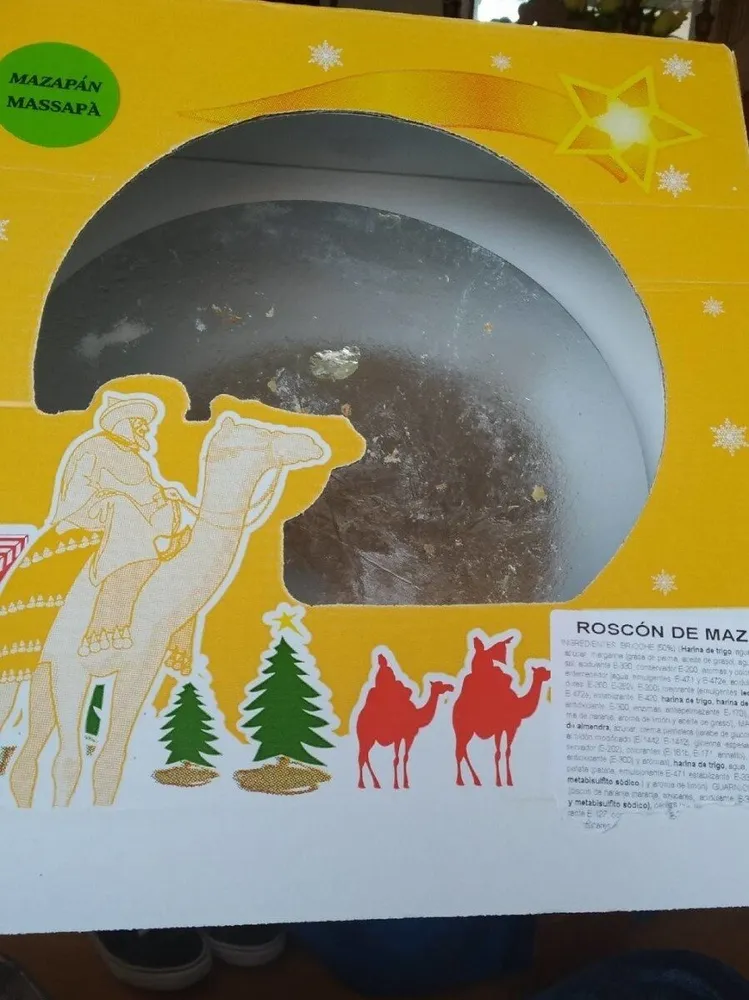 Roscón de mazapán