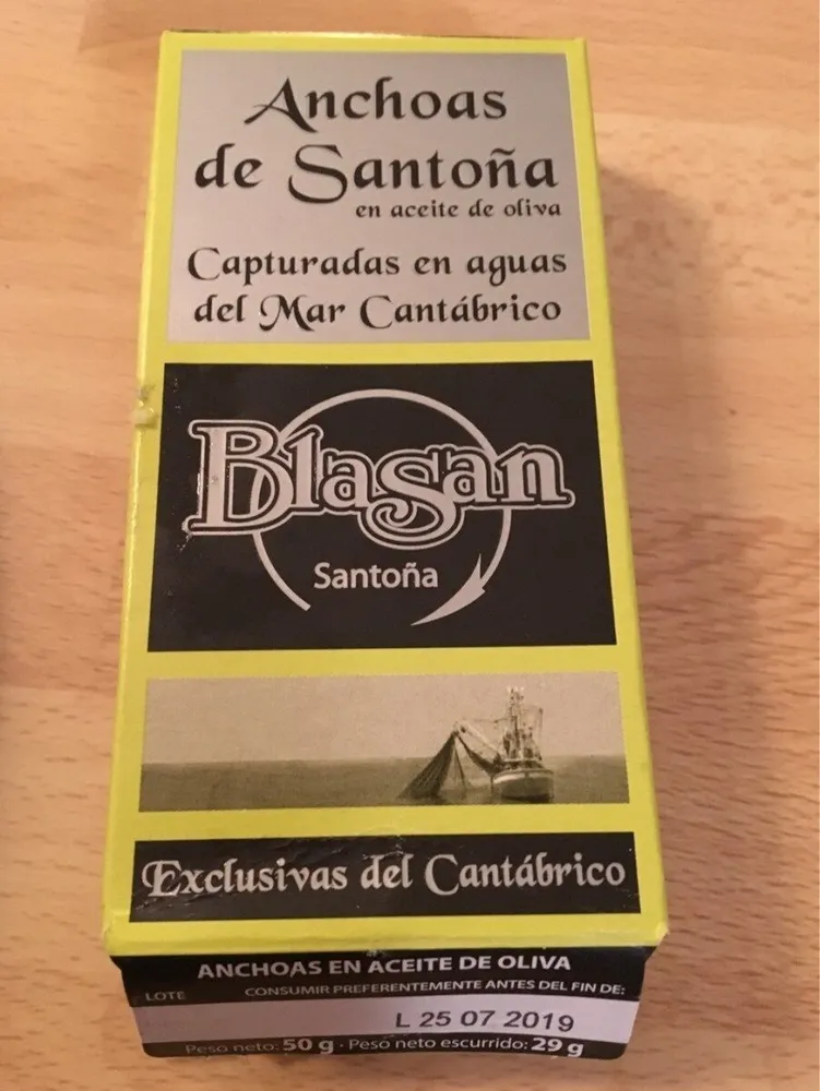 Anchoas de santona