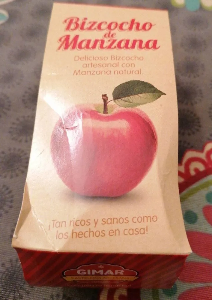 Bizcocho Gimar Manzana
