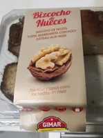 Gimar Pastelería Bizcocho Nueces BISCOITO DE NOZES