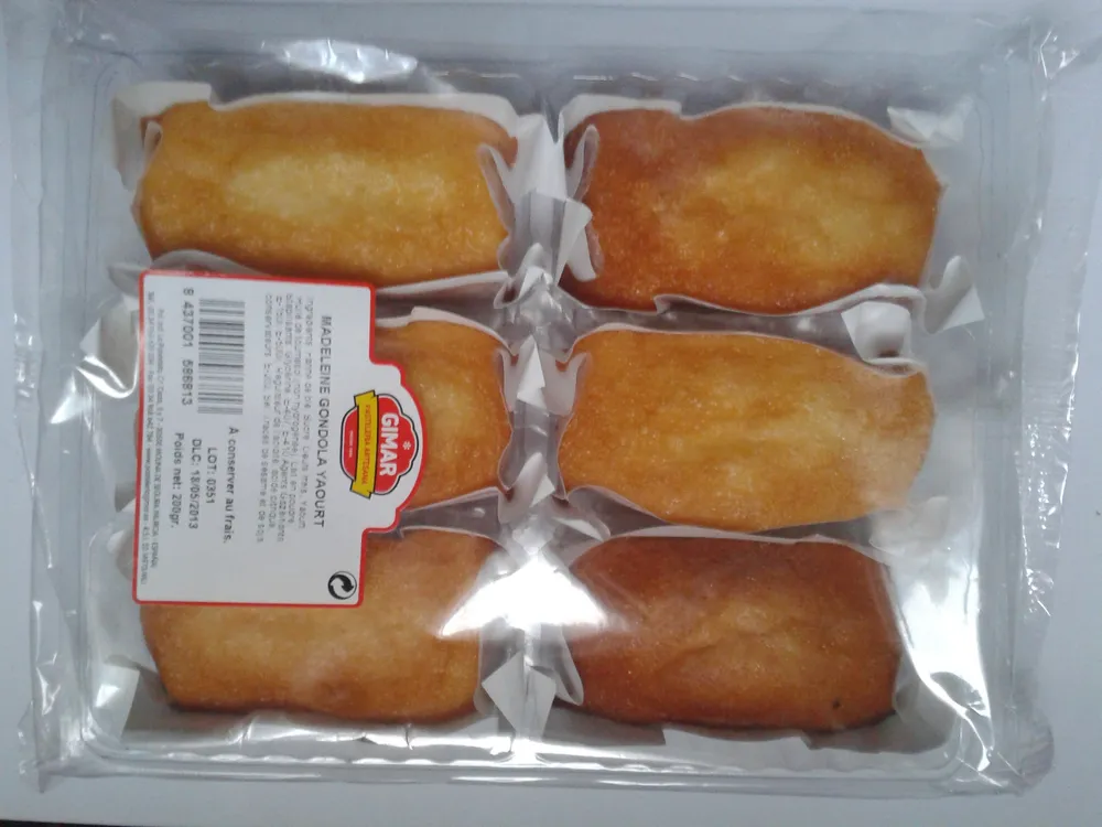 Madeleine Gondola Yaourt