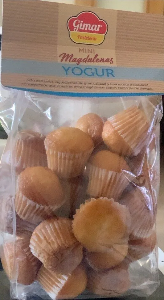 Mini magdalenas yogur