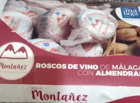 Roscos de vino de Málaga con almendras
