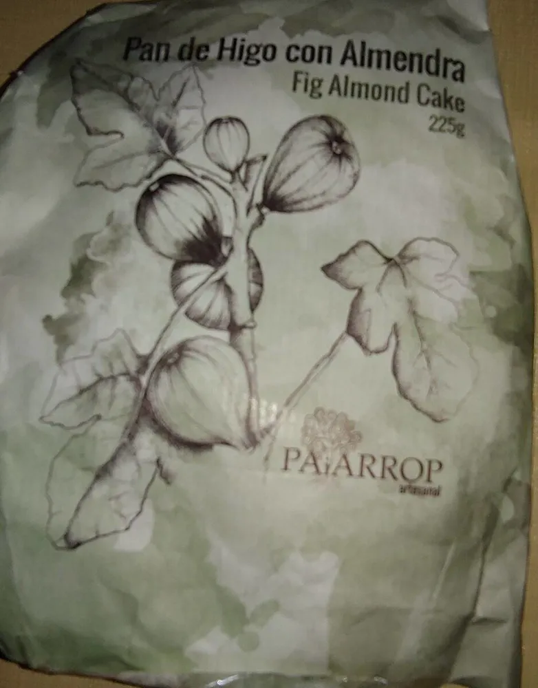Pan de higo con almendra