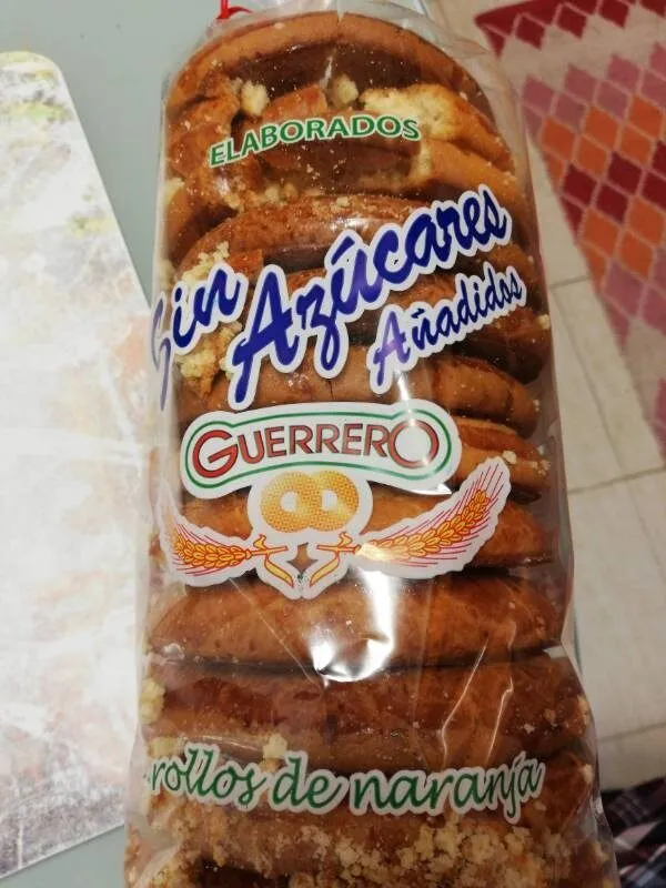 Rollos de naranja